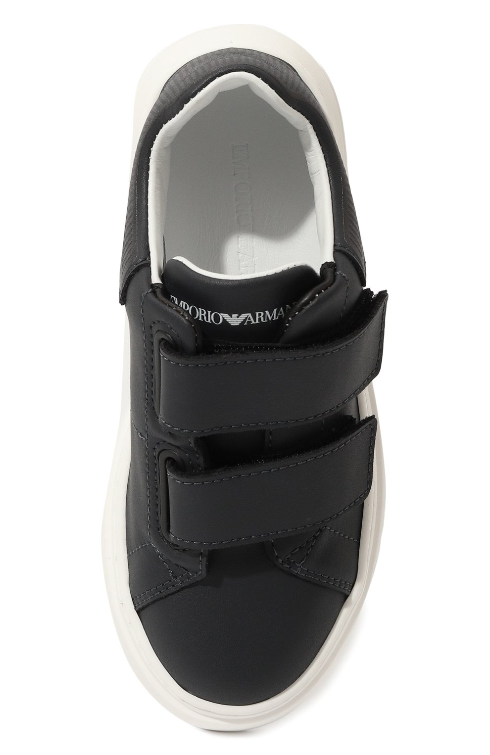 Кожаные кеды EMPORIO ARMANI, арт. XYX035/XCC76, фото 4