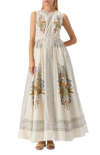 Хлопковое платье GIAMBATTISTA VALLI, арт. 25SSPVCA5028-57PRI, фото 3