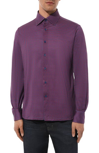 Хлопковая рубашка STEFANO RICCI, арт. CX007356/JC2701, фото 3