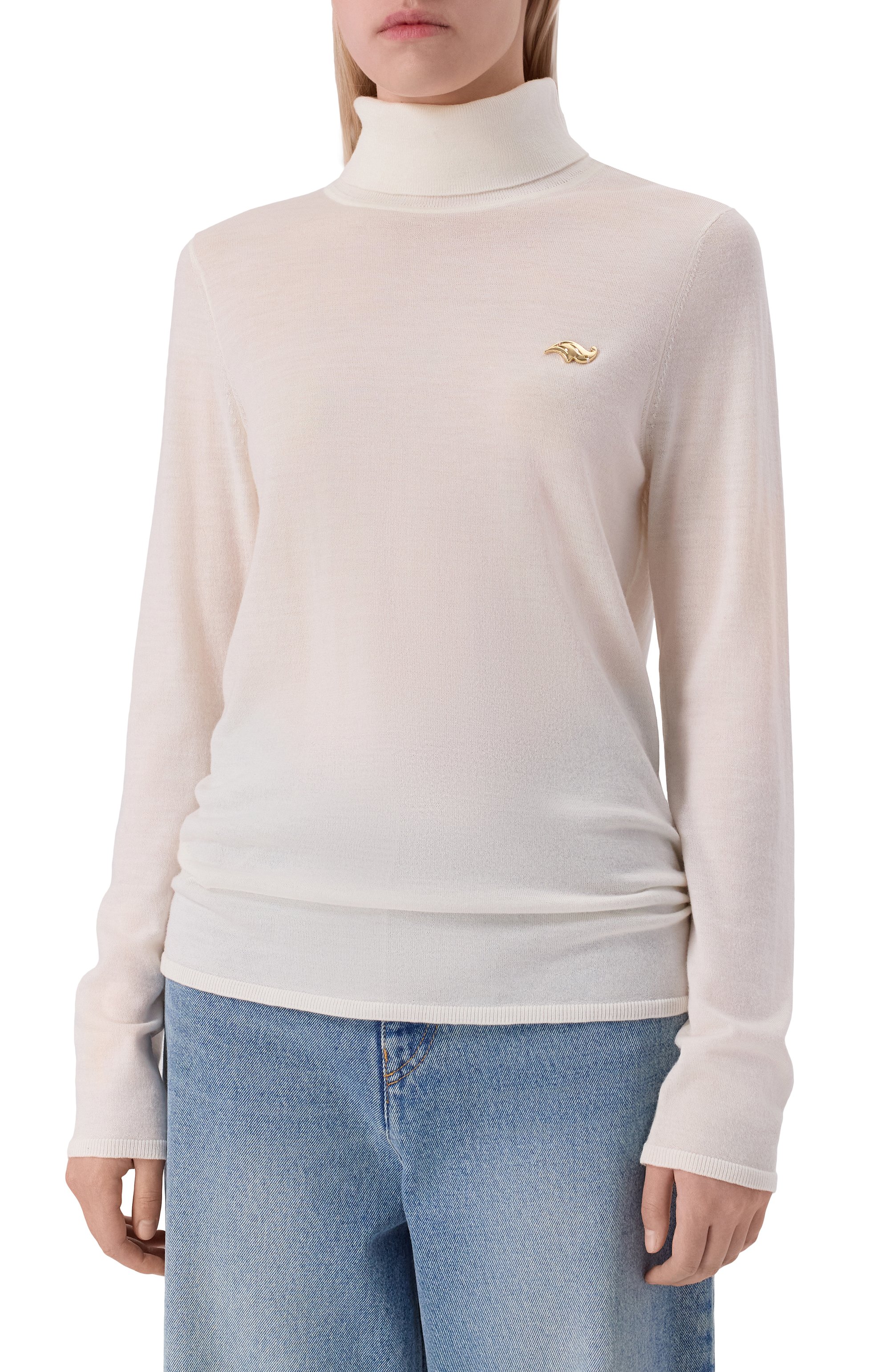 Шерстяная водолазка ХОХЛОМА Х АЛЕНА АХМАДУЛЛИНА, арт. WKT2116, фото 3