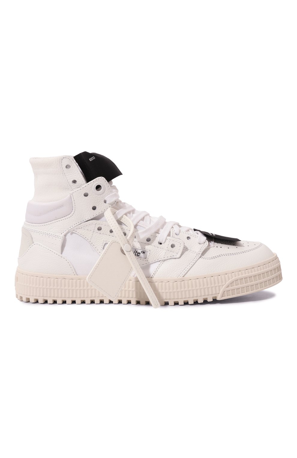 Кожаные кеды 3.0 off court OFF-WHITE, арт. 0MIA065C99LEA005, фото 6