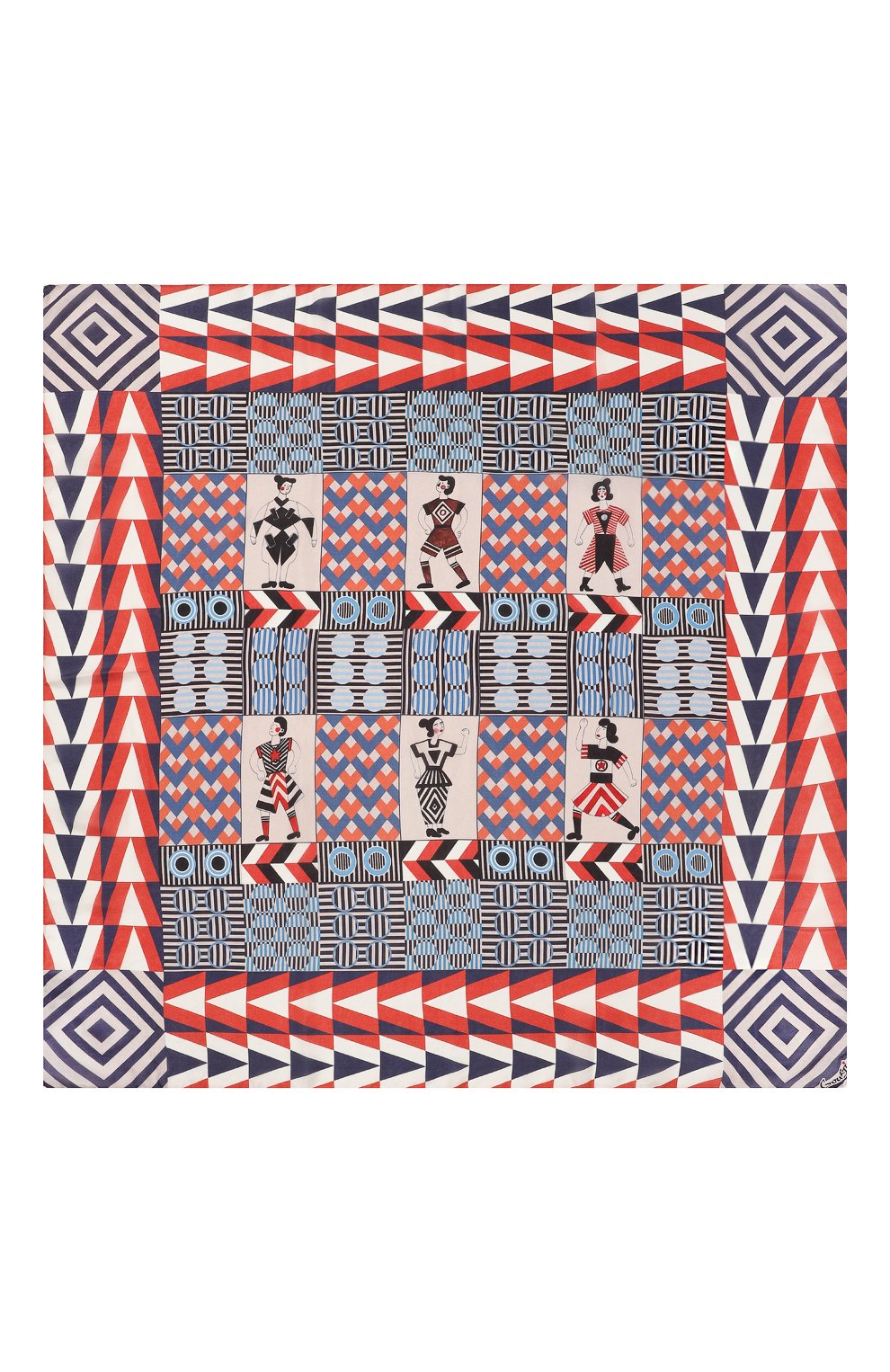 Шелковый платок авангард GOURJI, арт. 91120337/993161172, фото 4