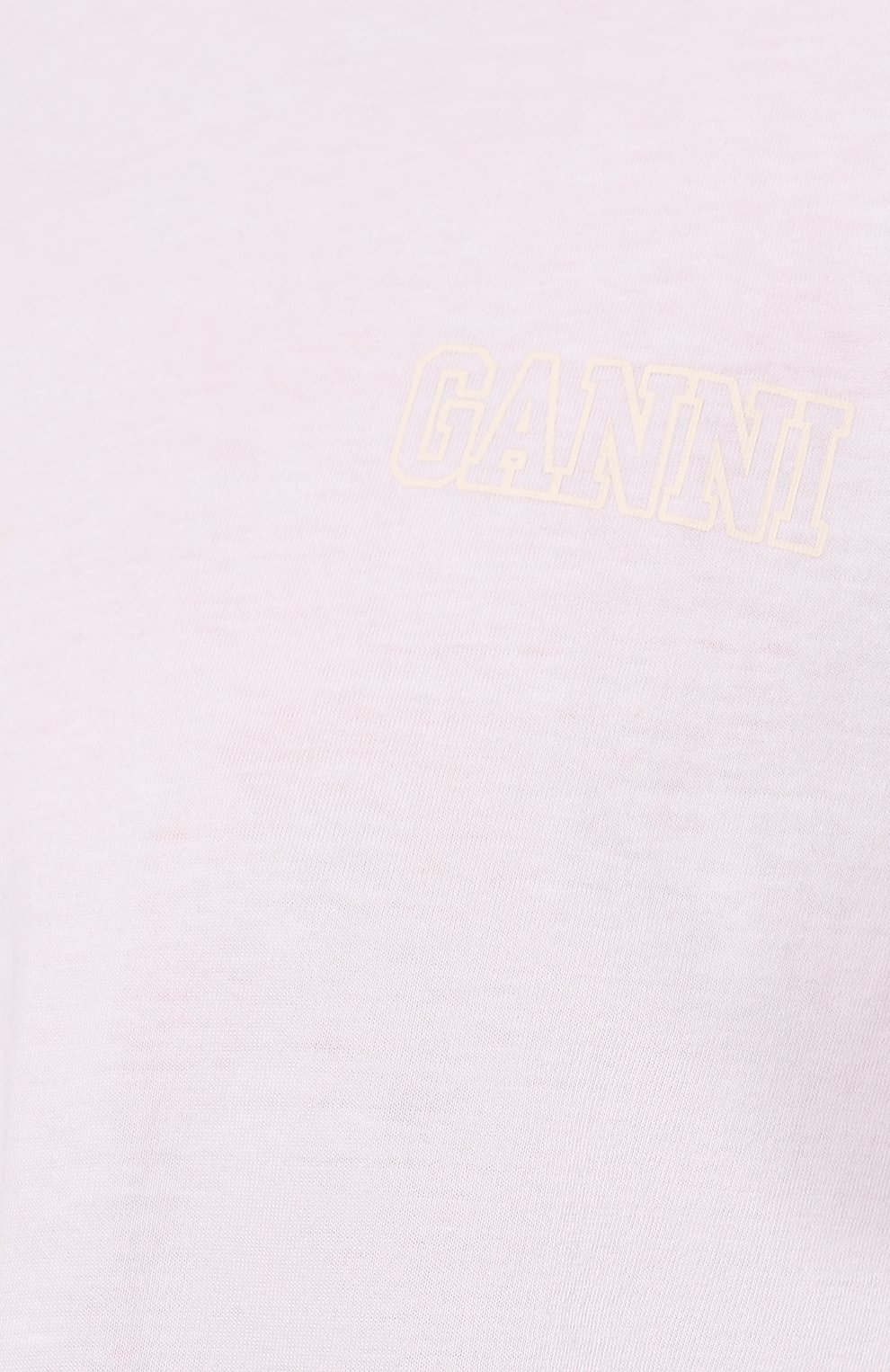 Хлопковый лонгслив GANNI, арт. T3203, фото 5