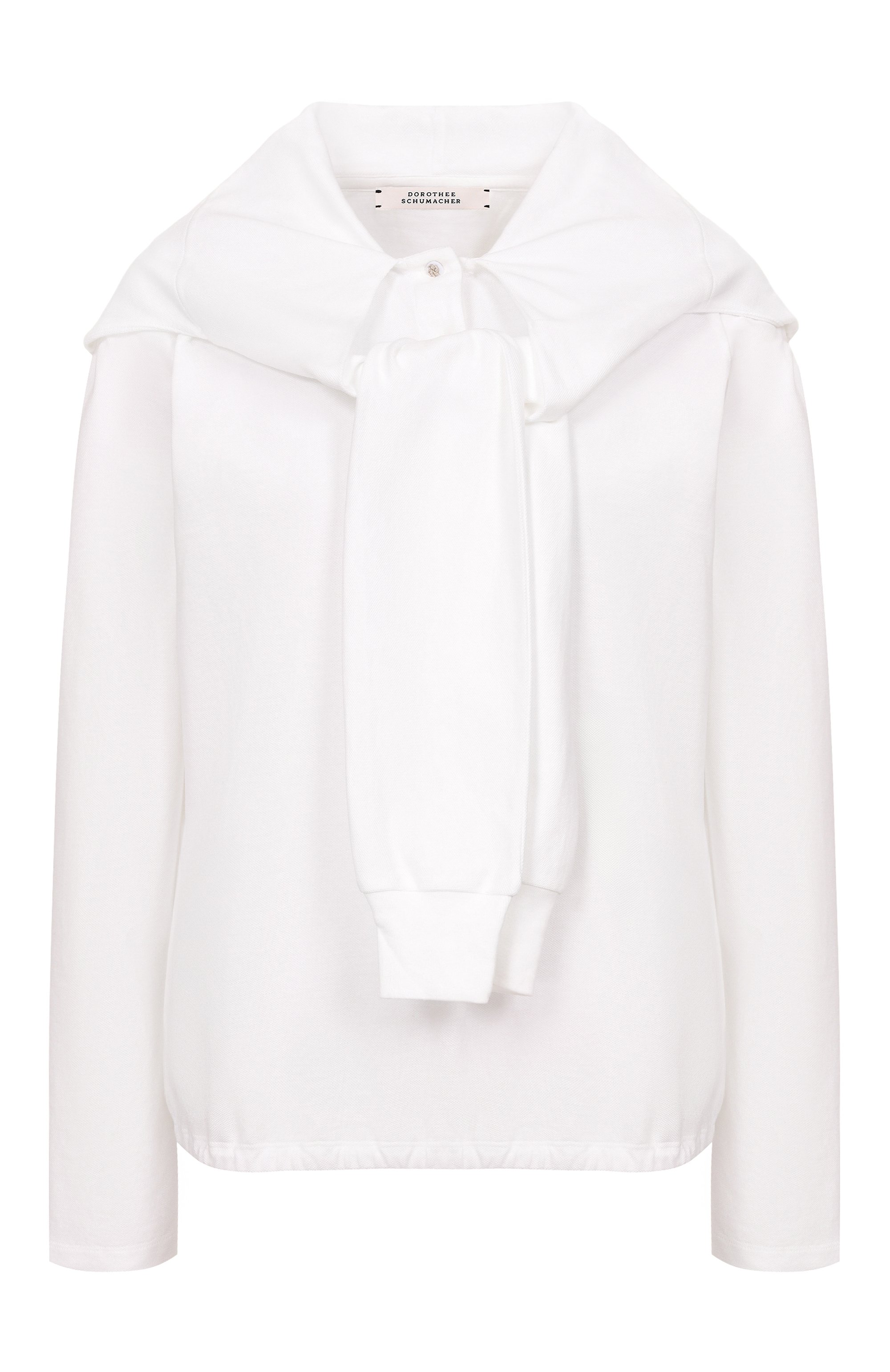 Хлопковый пуловер DOROTHEE SCHUMACHER, арт. 428403, фото 1