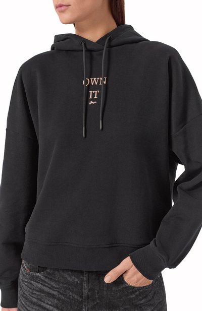 Хлопковое худи BOSS ORANGE, арт. 50551429, фото 5