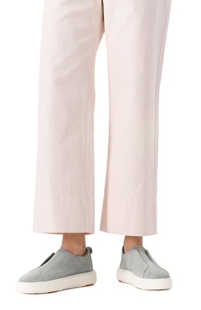 Замшевые кеды SANTONI, арт. WBCG61323BARTSAP, фото 3