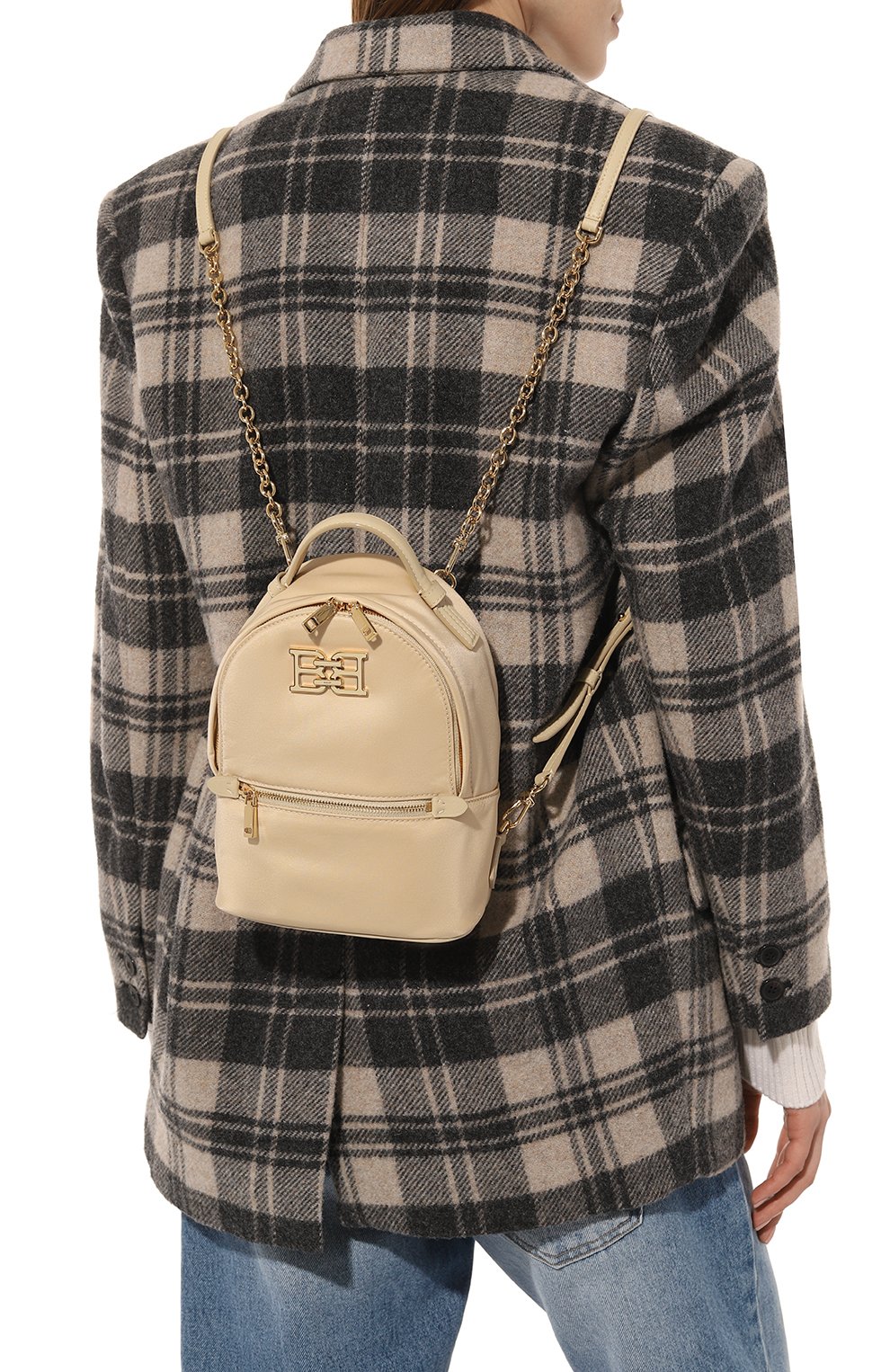 Рюкзак BALLY кремового цвета по цене 99500 руб., арт. WAK00F/NY086, фото 2 Рюкзак BALLY, арт. WAK00F/NY086, фото 2