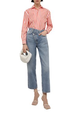 Женская хлопковая рубашка RALPH LAUREN оранжевого цвета, арт. 290649380 | Фото 2 (Материал внешний: Хлопок; Рукава: Длинные; Длина (для топов): Стандартные; Стили: Кэжуэл; Принт: Полоска; Женское Кросс-КТ: Рубашка-одежда; Региональные ограничения белый список (Axapta Mercury): RU; Материал сплава: Прос�тавлено; Драгоценные камни: Проставлено)