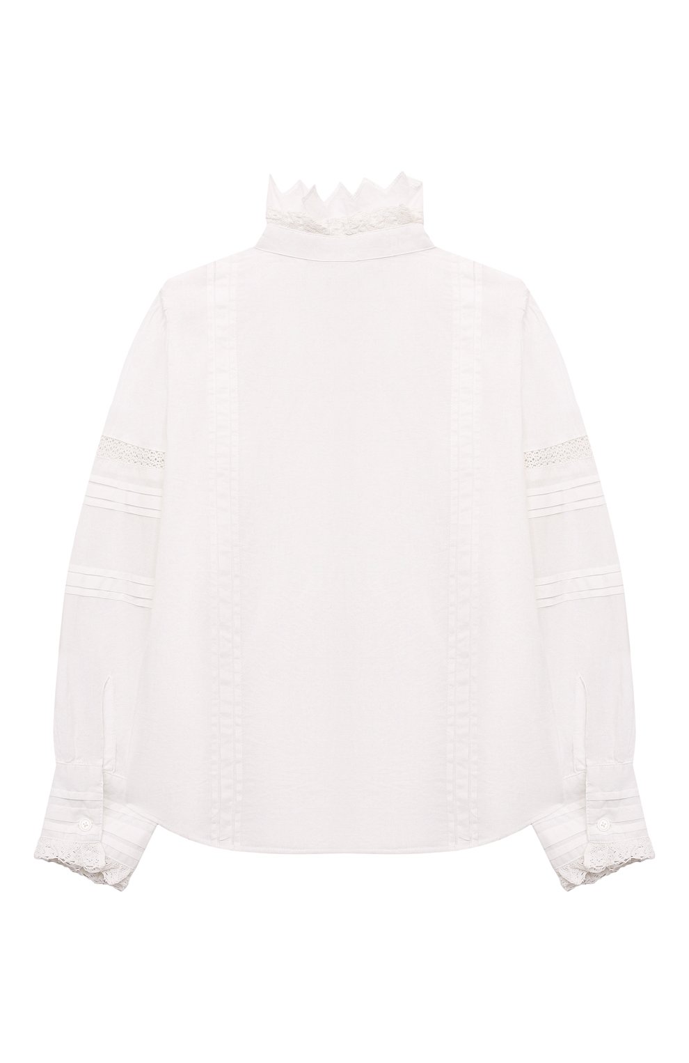 Хлопковая блузка ZADIG AND VOLTAIRE, арт. X60187, фото 2