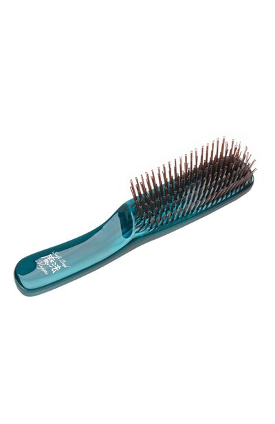 Женская расческа scalp brush 568 зубцов, оттенок изумруд  MAJESTIC, арт. 4580197740034