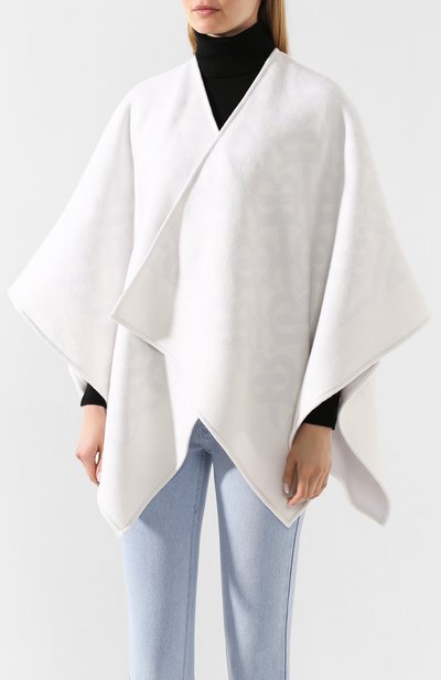 Шерстяная накидка charlotte BURBERRY, арт. 8030144, фото 3