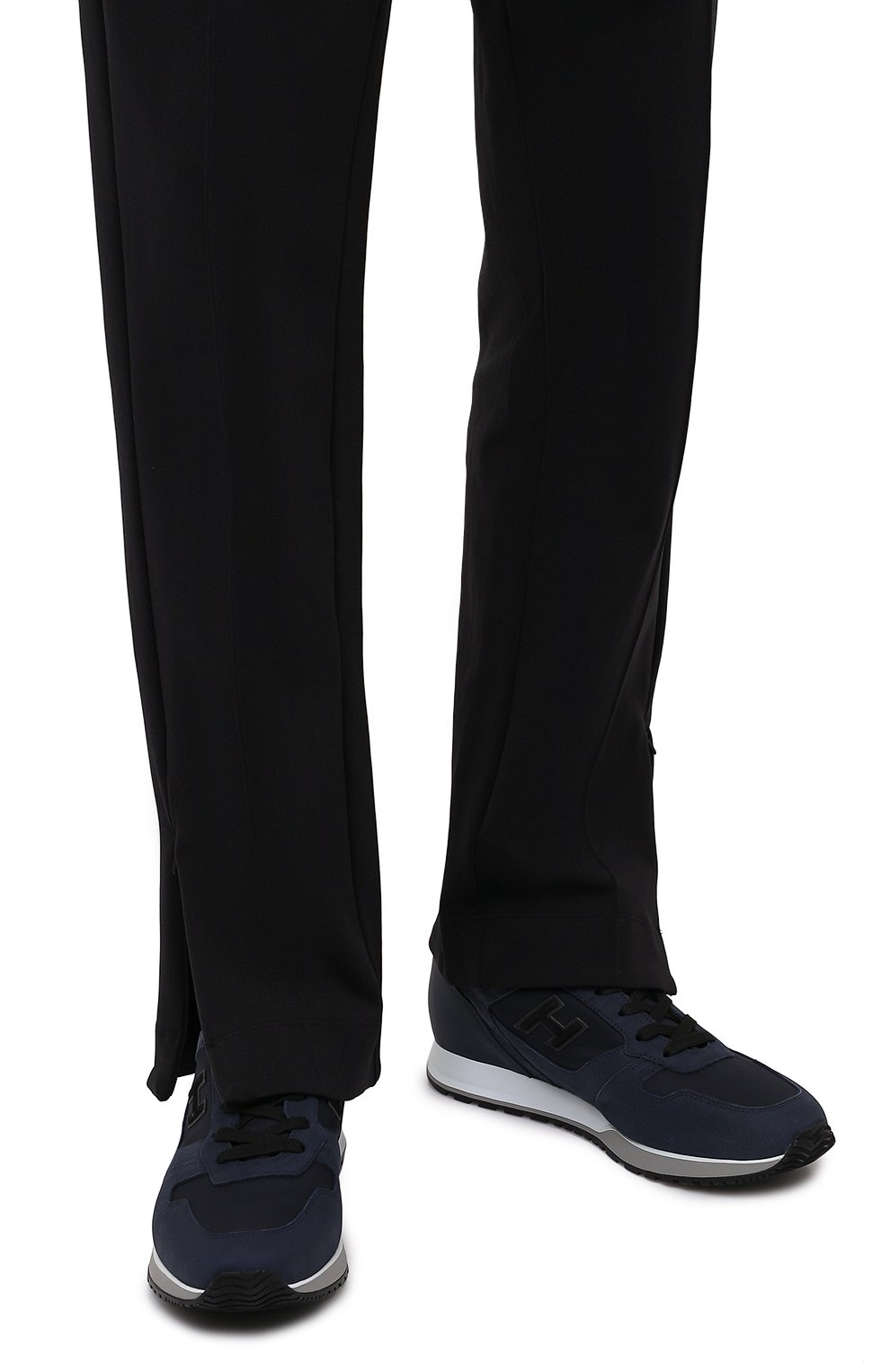 Комбинированные кроссовки HOGAN, арт. HXM3210Y860QZ9, фото 3