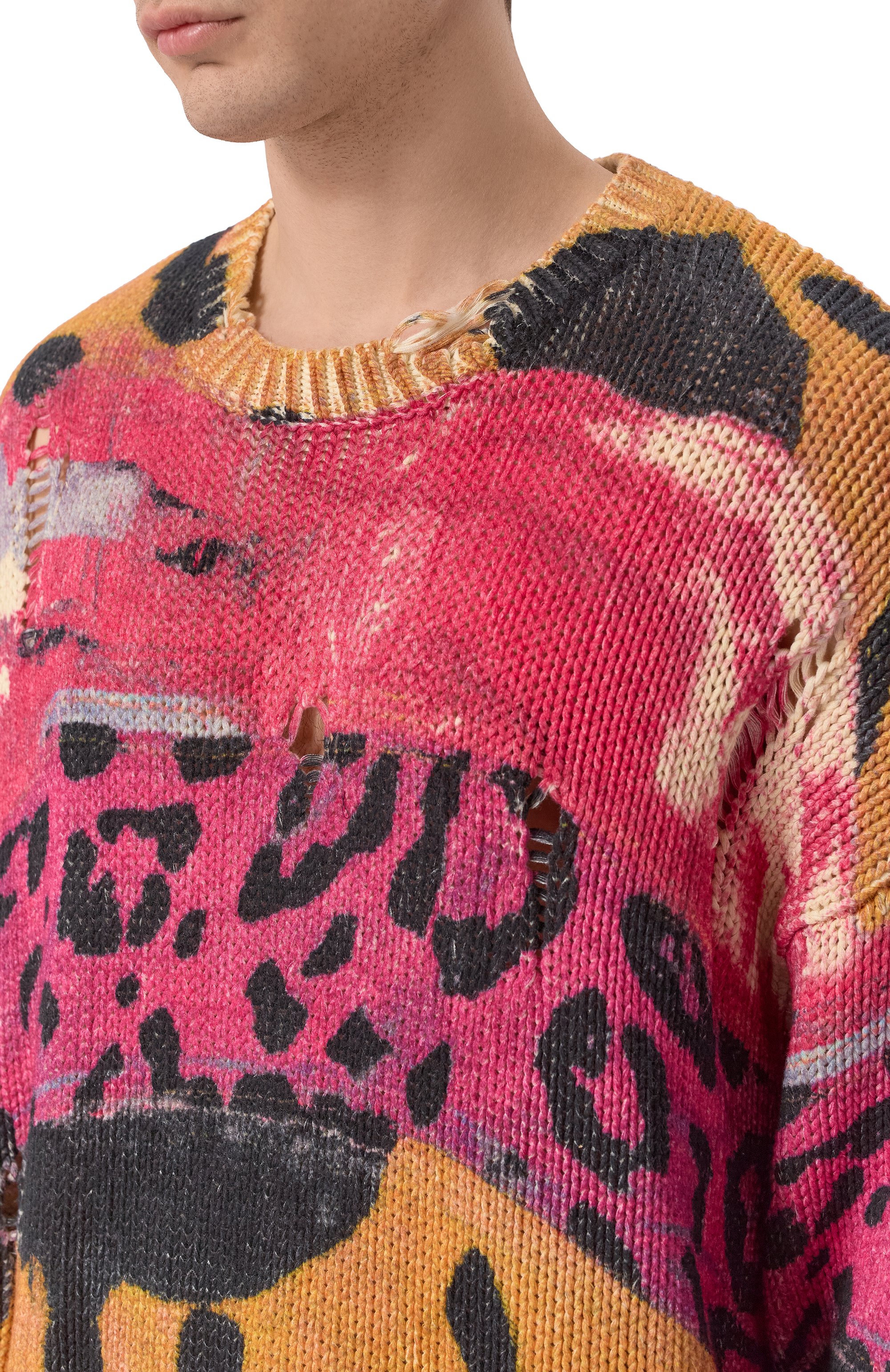 Хлопковый свитер R13, арт. R13WY197-Y271B, фото 5