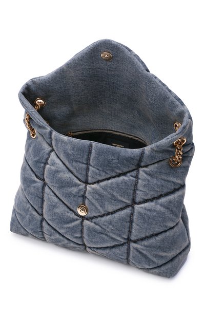 Сумка puffer loulou medium SAINT LAURENT, арт. 577475/2PT67, фото 4