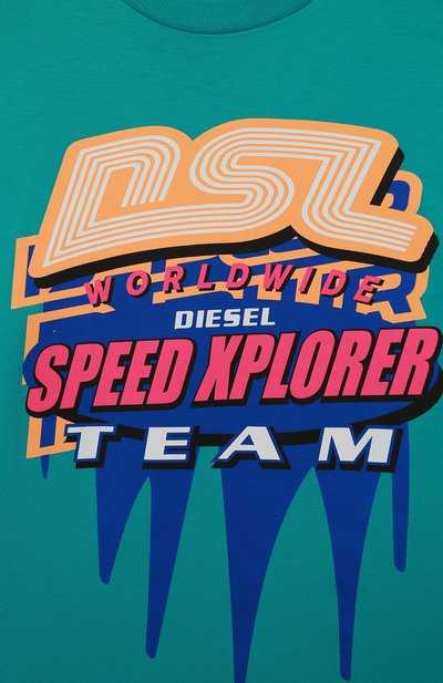 Хлопковая футболка DIESEL, арт. J00571-KYATB, фото 3