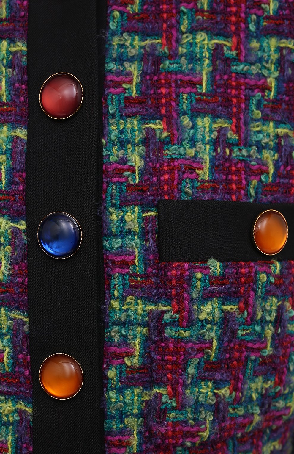 Шерстяной жакет SAINT LAURENT, арт. 675845/Y7D64, фото 5