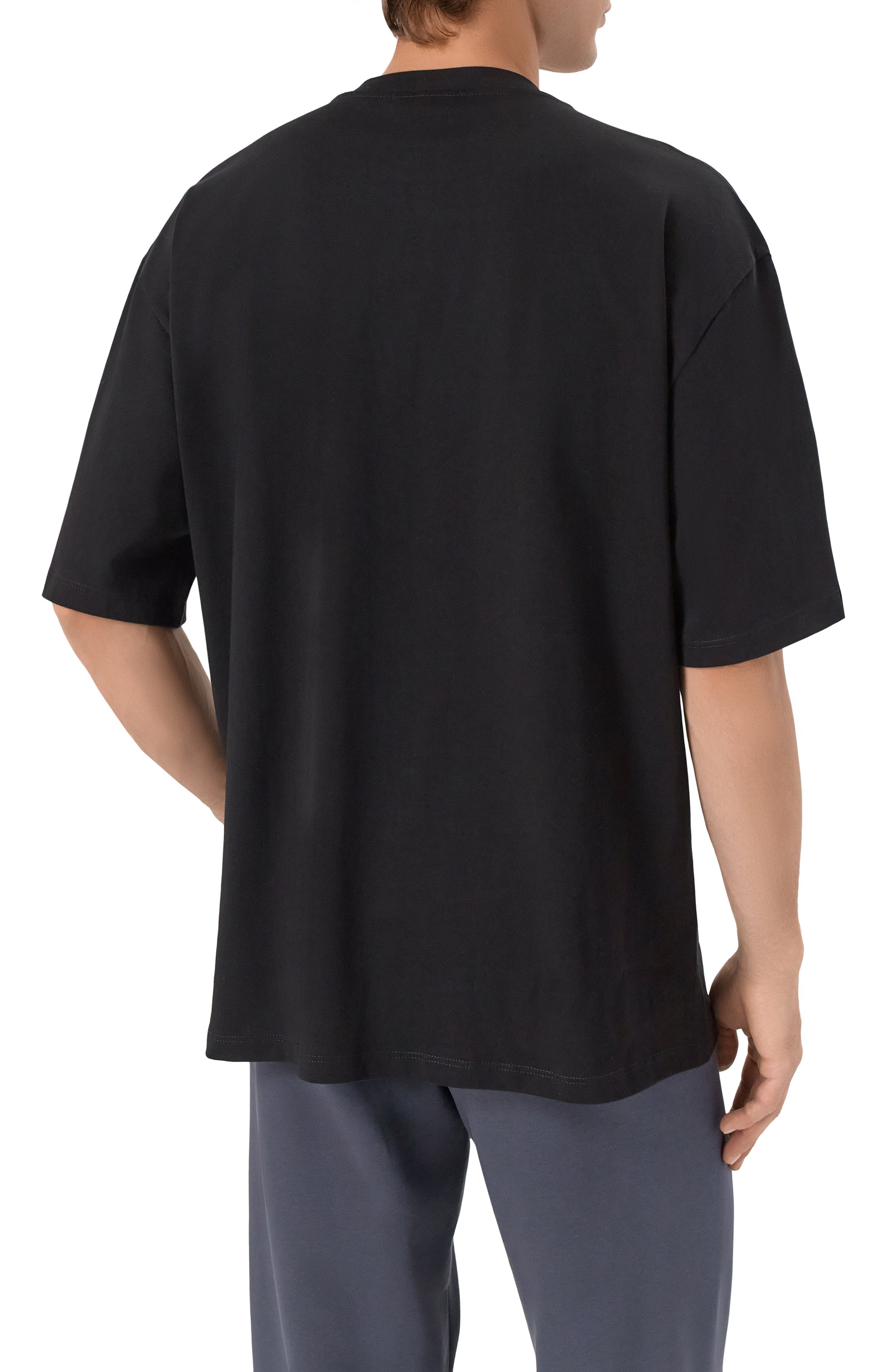 Хлопковая футболка DIEGO VENTURINO, арт. DVTS0DHT, фото 4