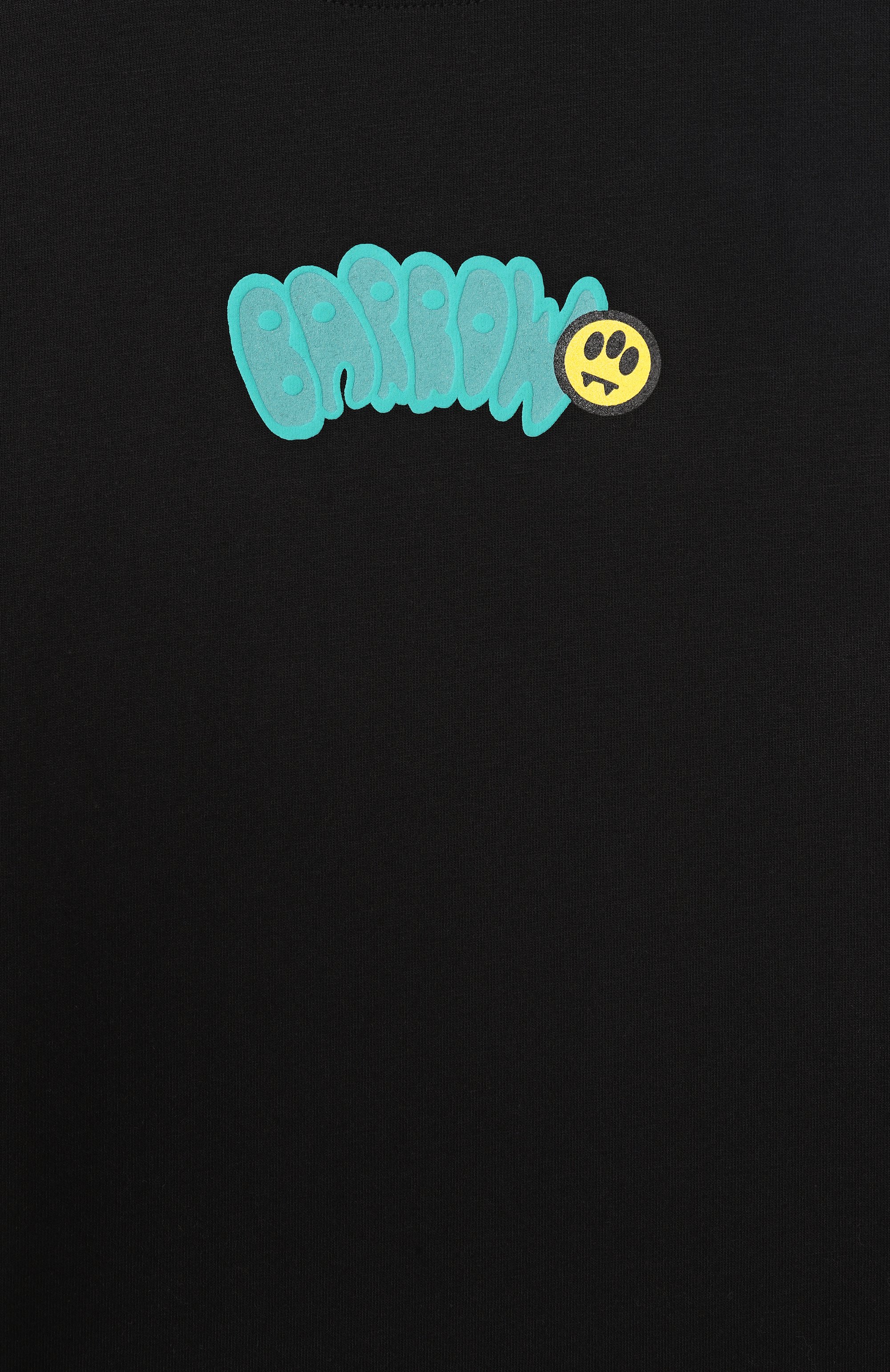 Хлопковая футболка BARROW черного цвета по цене 5620 руб., арт. S6BKJUTH007, фото 3 Хлопковая футболка BARROW, арт. S6BKJUTH007, фото 3