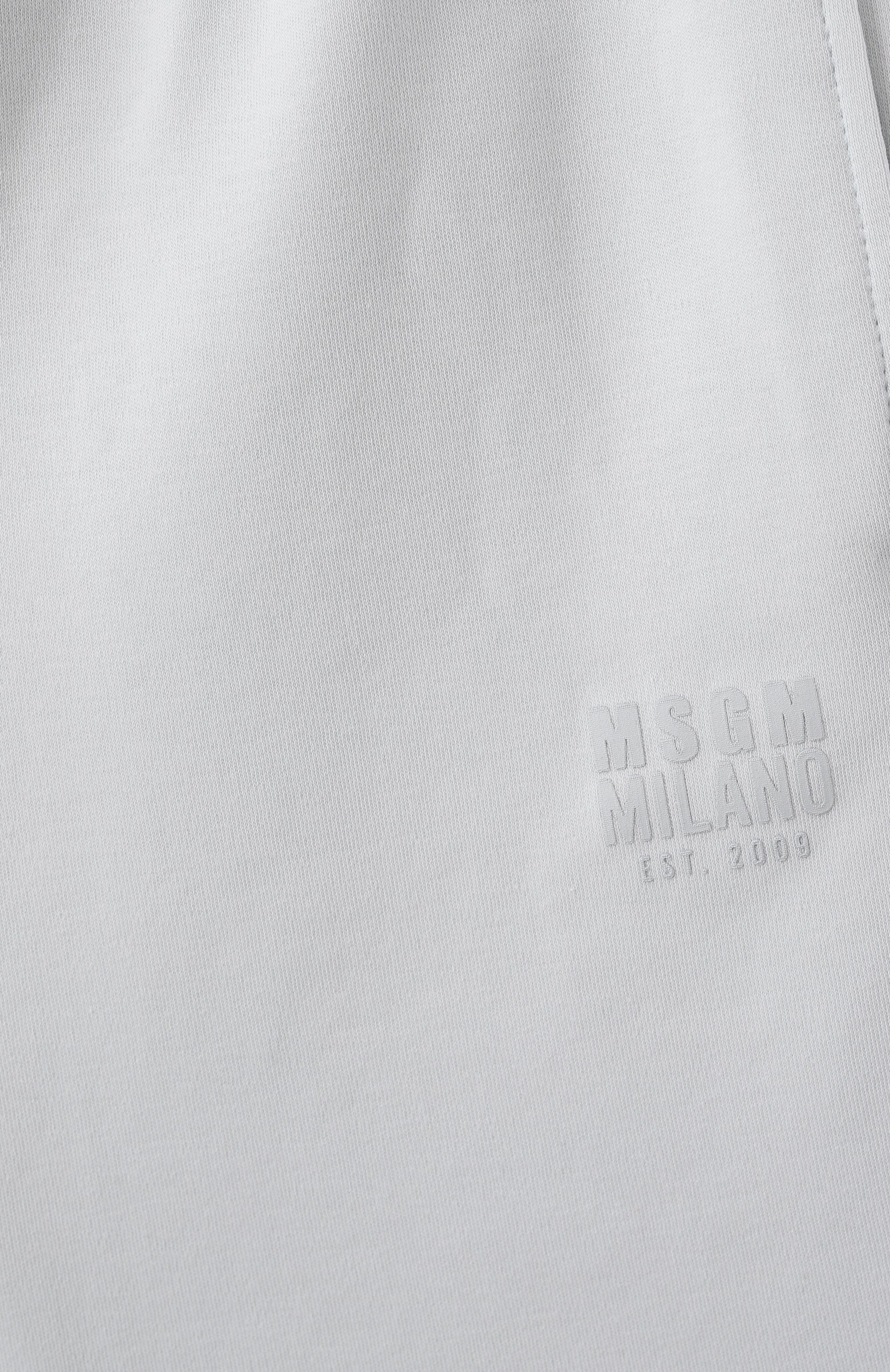 Хлопковые шорты MSGM KIDS, арт. S5MSJUBE173, фото 3