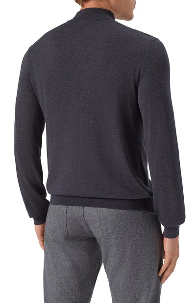 Водолазка из шелка и хлопка 12 STOREEZ, арт. 133462, фото 4