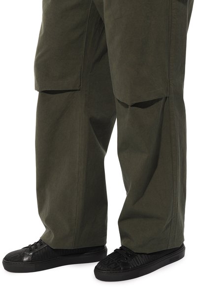 Текстильные кеды MOSCHINO, арт. MM15012G1I/101, фото 3