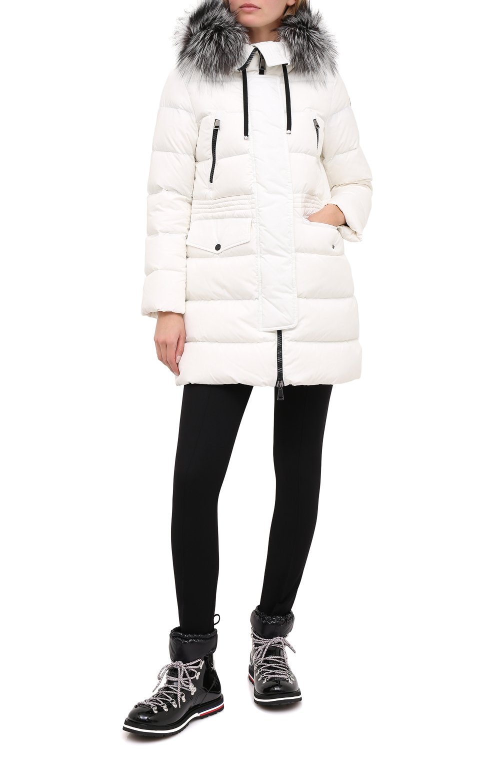 Ботинки inaya MONCLER черного цвета по цене 58700 руб., арт. F2-09B-4G708-00-02SFD, фото 2 Ботинки inaya MONCLER, арт. F2-09B-4G708-00-02SFD, фото 2