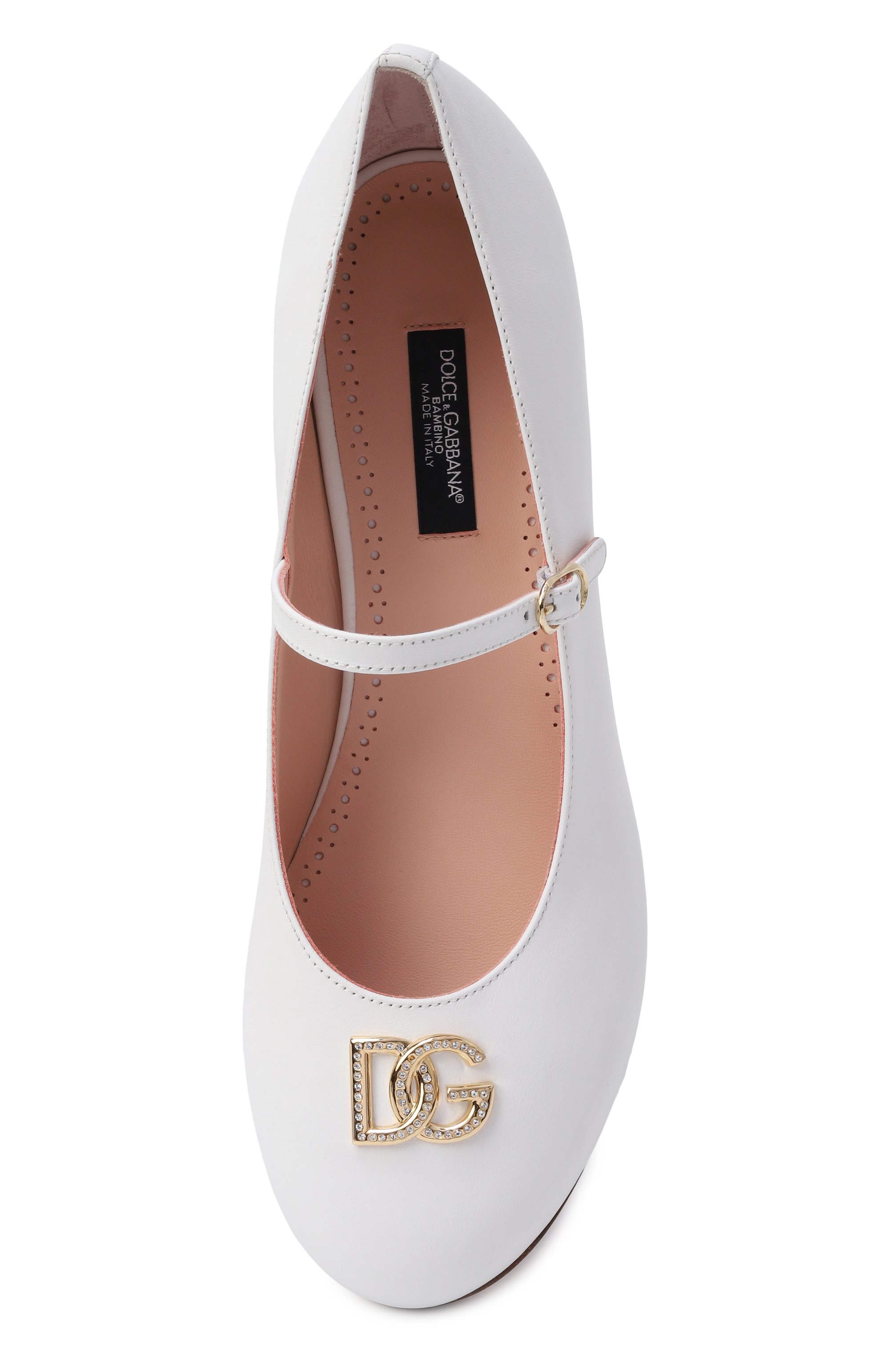 Кожаные туфли DOLCE & GABBANA, арт. D11397/A1200_001, фото 4