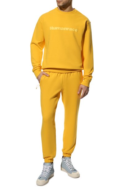 Хлопковые джоггеры adidas originals x pharrell williams ADIDAS ORIGINALS, арт. HG2685, фото 2