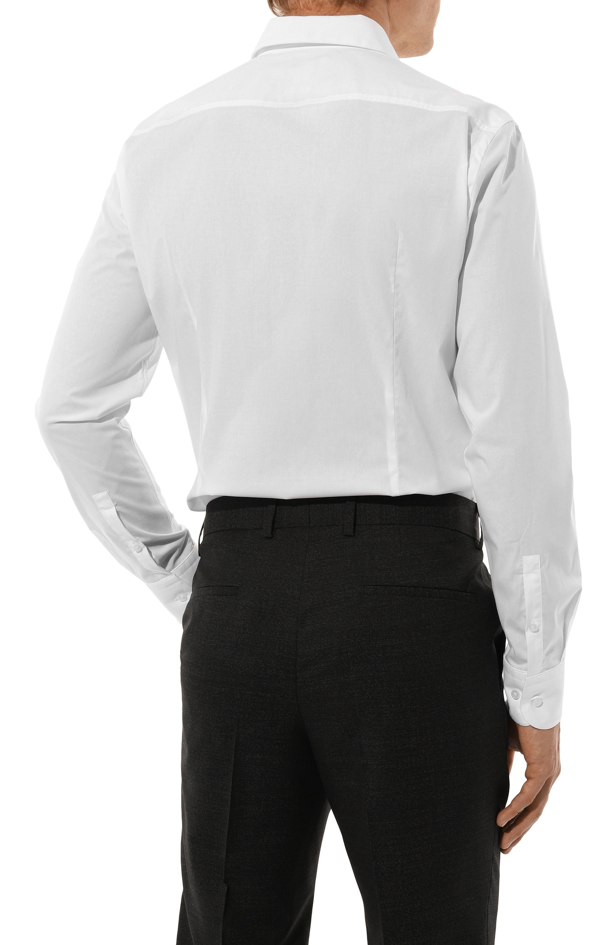 Хлопковая сорочка BOSS, арт. 50527623, фото 4