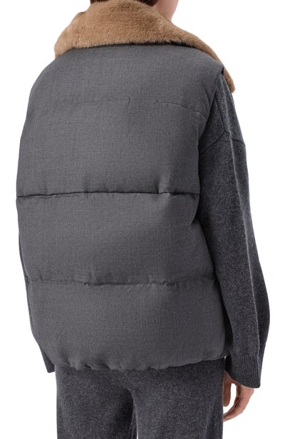 Пуховый жилет DUNO, арт. ILANA/B0LZAN0, фото 4