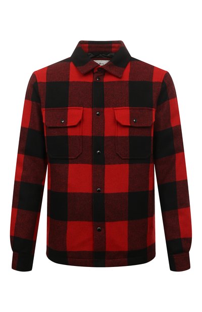 Шерстяная куртка-рубашка WOOLRICH, арт. CFWOOS0067MRUT3046, фото 1