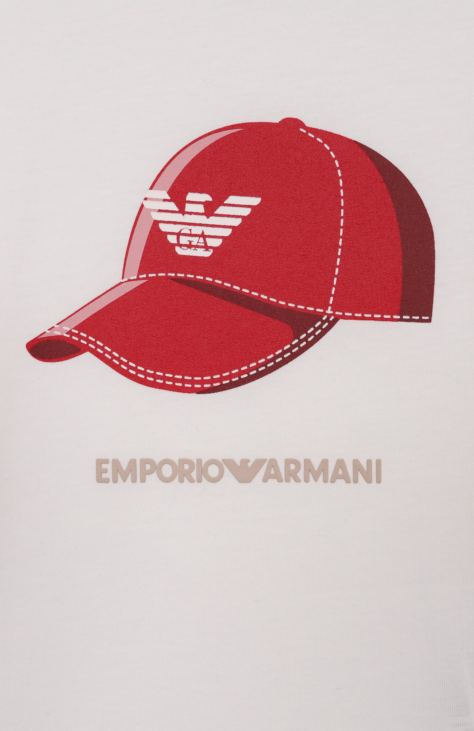 Хлопковая футболка EMPORIO ARMANI, арт. EB001344/AF14503, фото 3