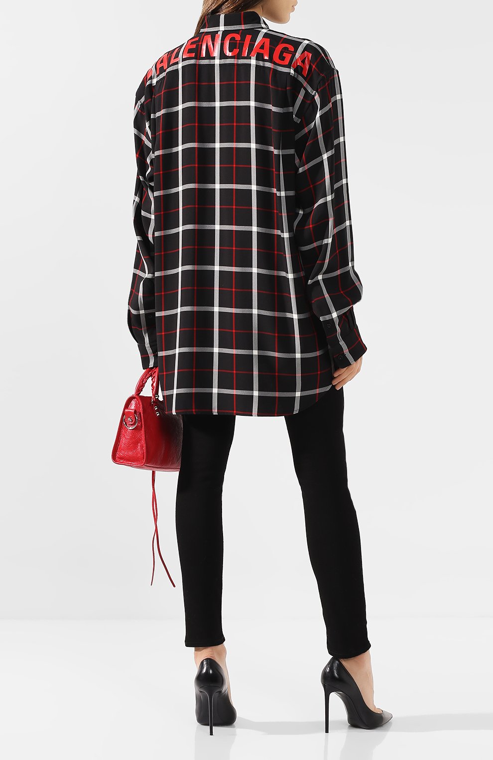 Рубашка в клетку BALENCIAGA, арт. 571253/TF009, фото 2
