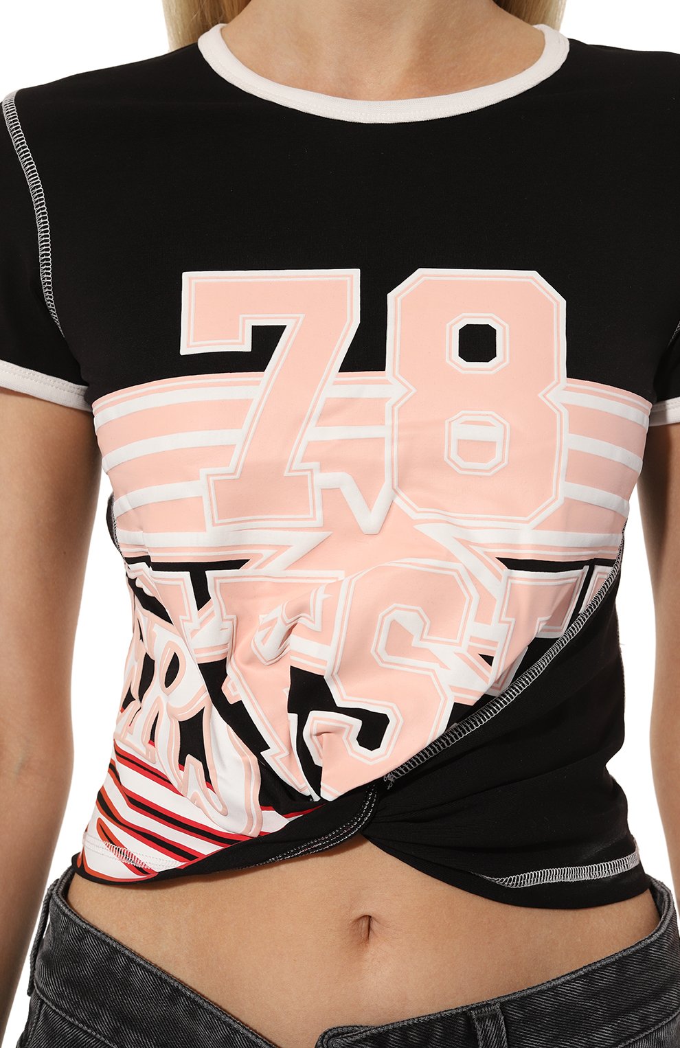 Хлопковая футболка DIESEL, арт. A12978/0AFAA, фото 5