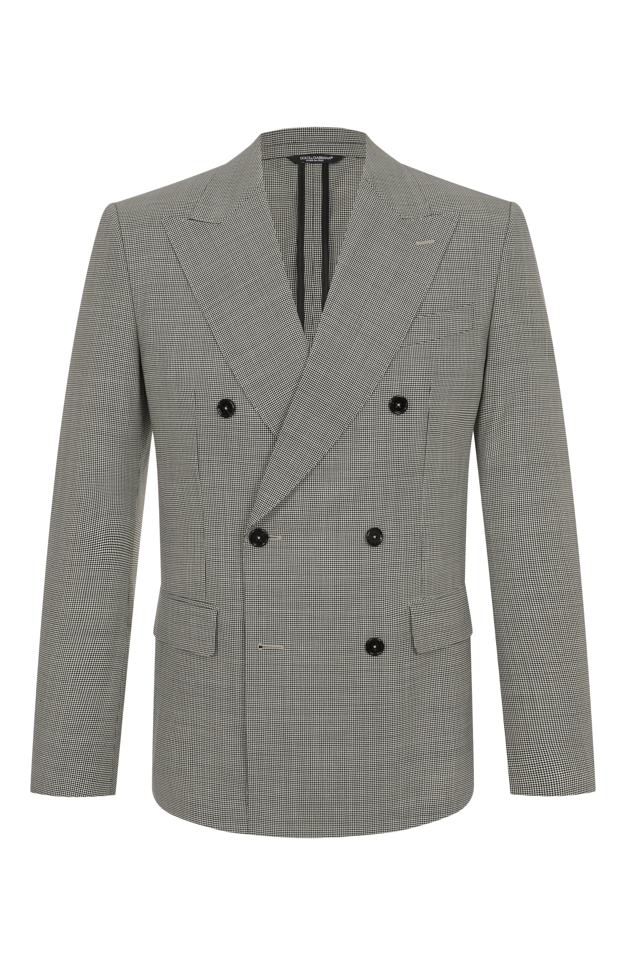 Шерстяной пиджак DOLCE & GABBANA, арт. G2QS7T/FQ20I, фото 1
