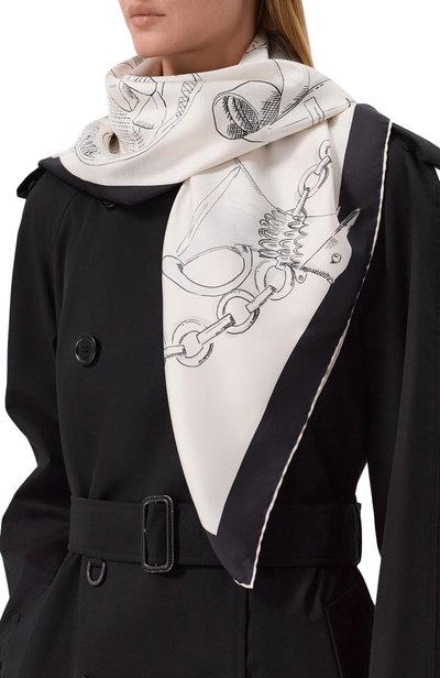 Шелковый платок JACQUEMUS, арт. 26HACU00874/AW00263, фото 2