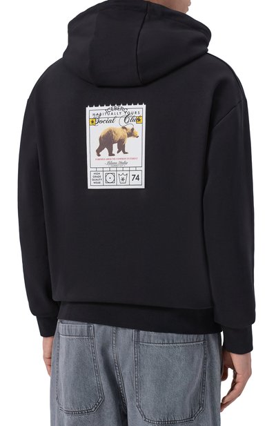 Хлопковое худи ICEBERG, арт. E062/630A, фото 4