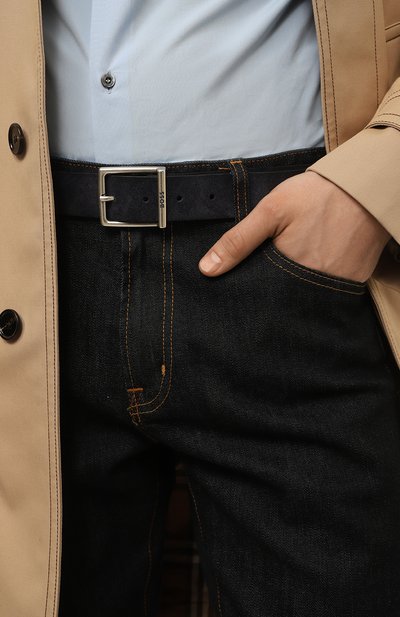 Замшевый ремень BOSS, арт. 50471322, фото 2