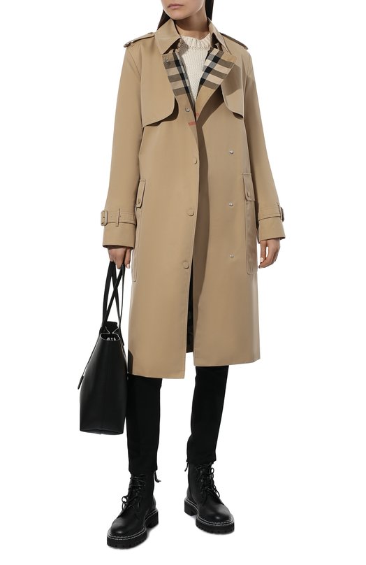 Кожаные ботинки Proenza Schouler Чёрный, фото 2