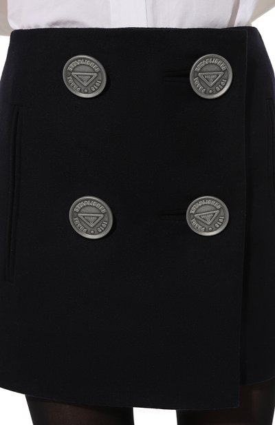 Шерстяная юбка PRADA, арт. P119TC-W3Q-F0008-212, фото 5