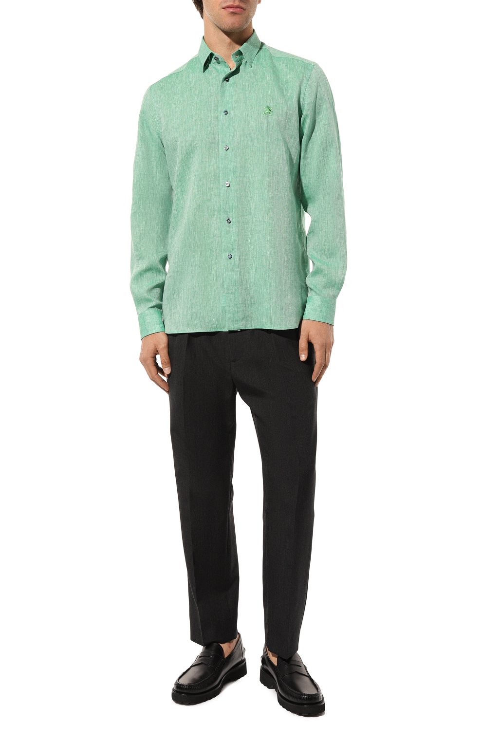 Льняная рубашка ZILLI, арт. MFZ-13091-352230/0003, фото 2