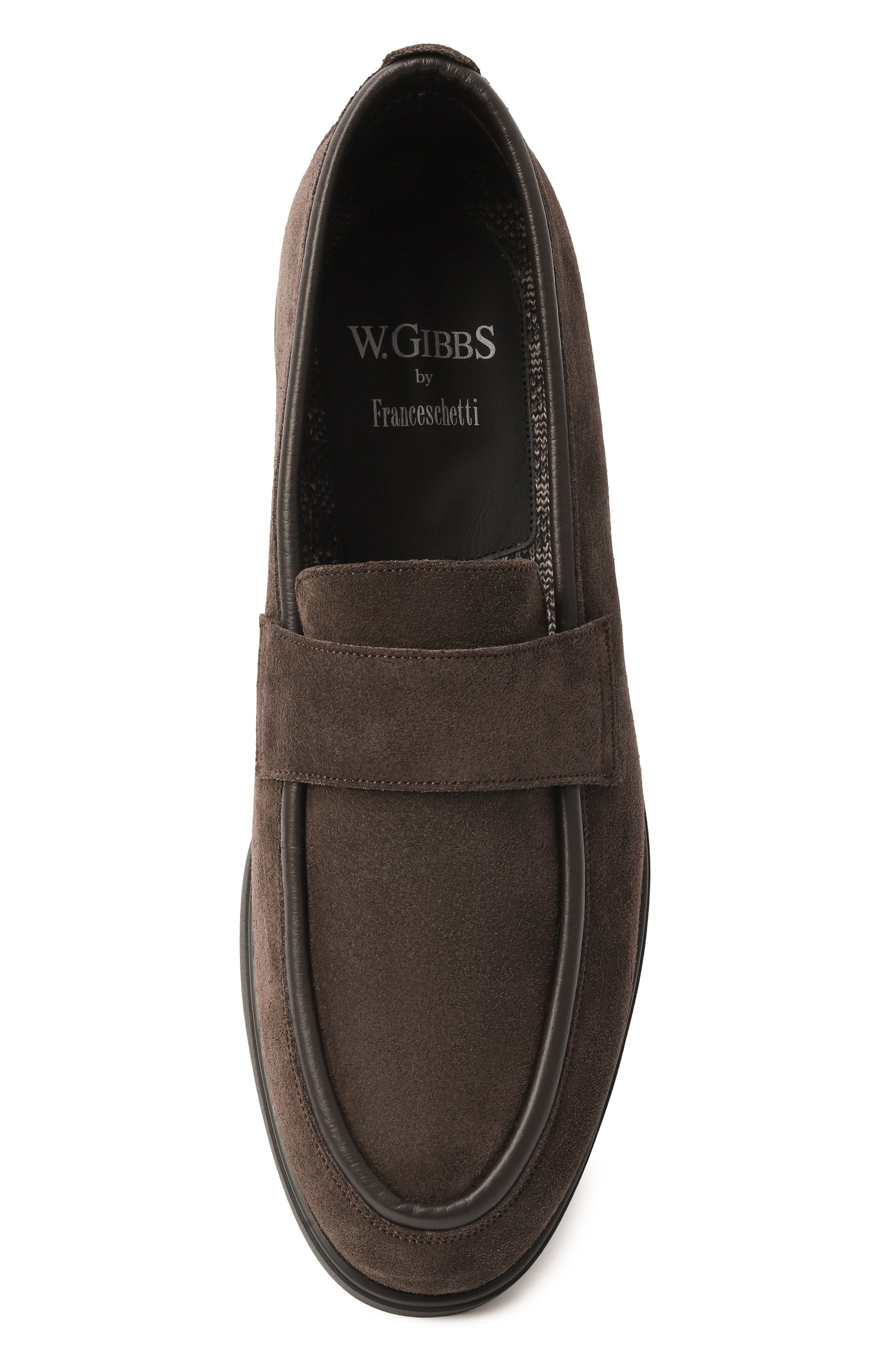 Замшевые лоферы W.GIBBS, арт. 1078011/CAM0SCI0 RAIN W00LEN, фото 6