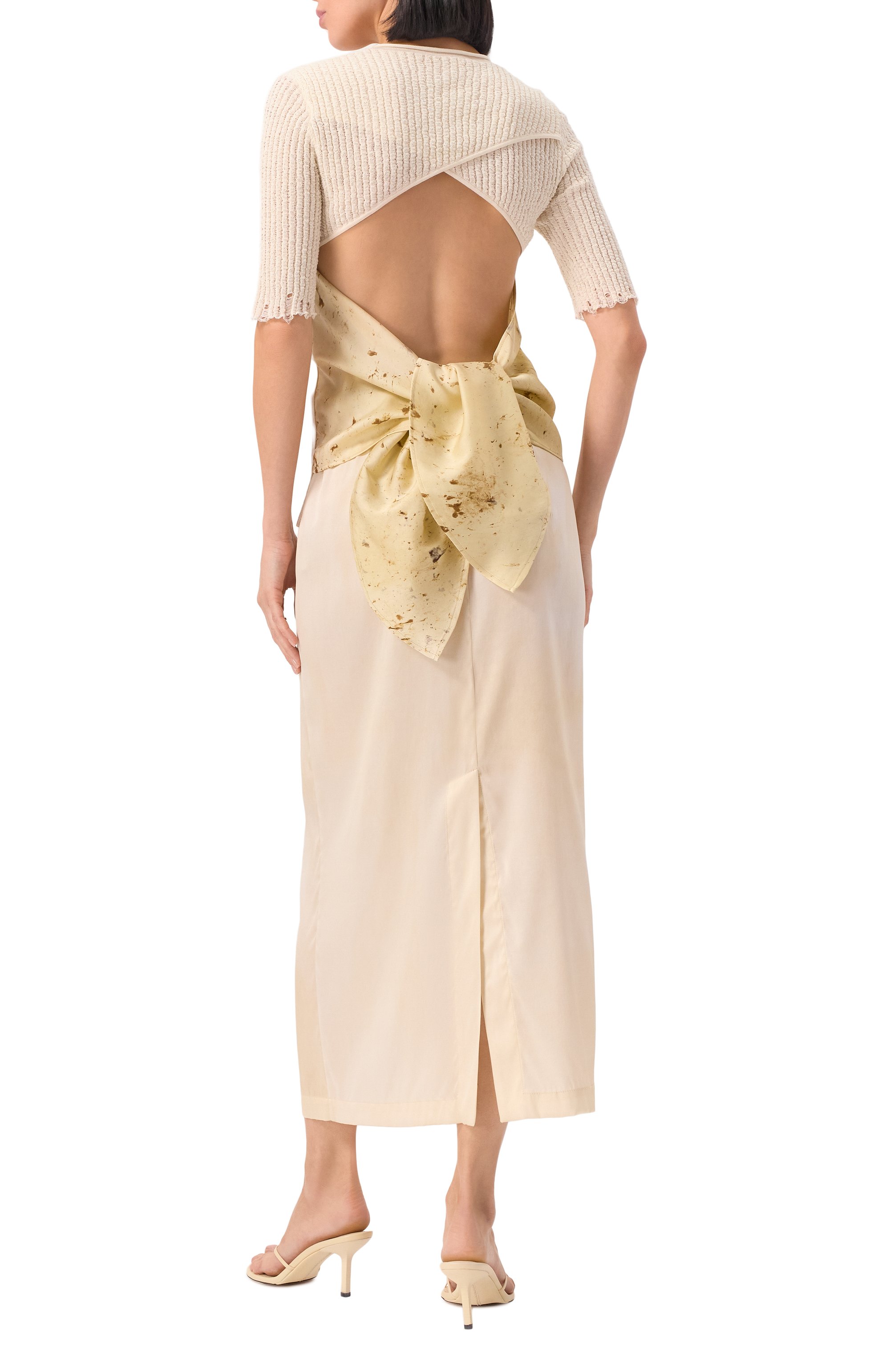 Пуловер из хлопка и шелка UMA WANG, арт. UK7163_, фото 2