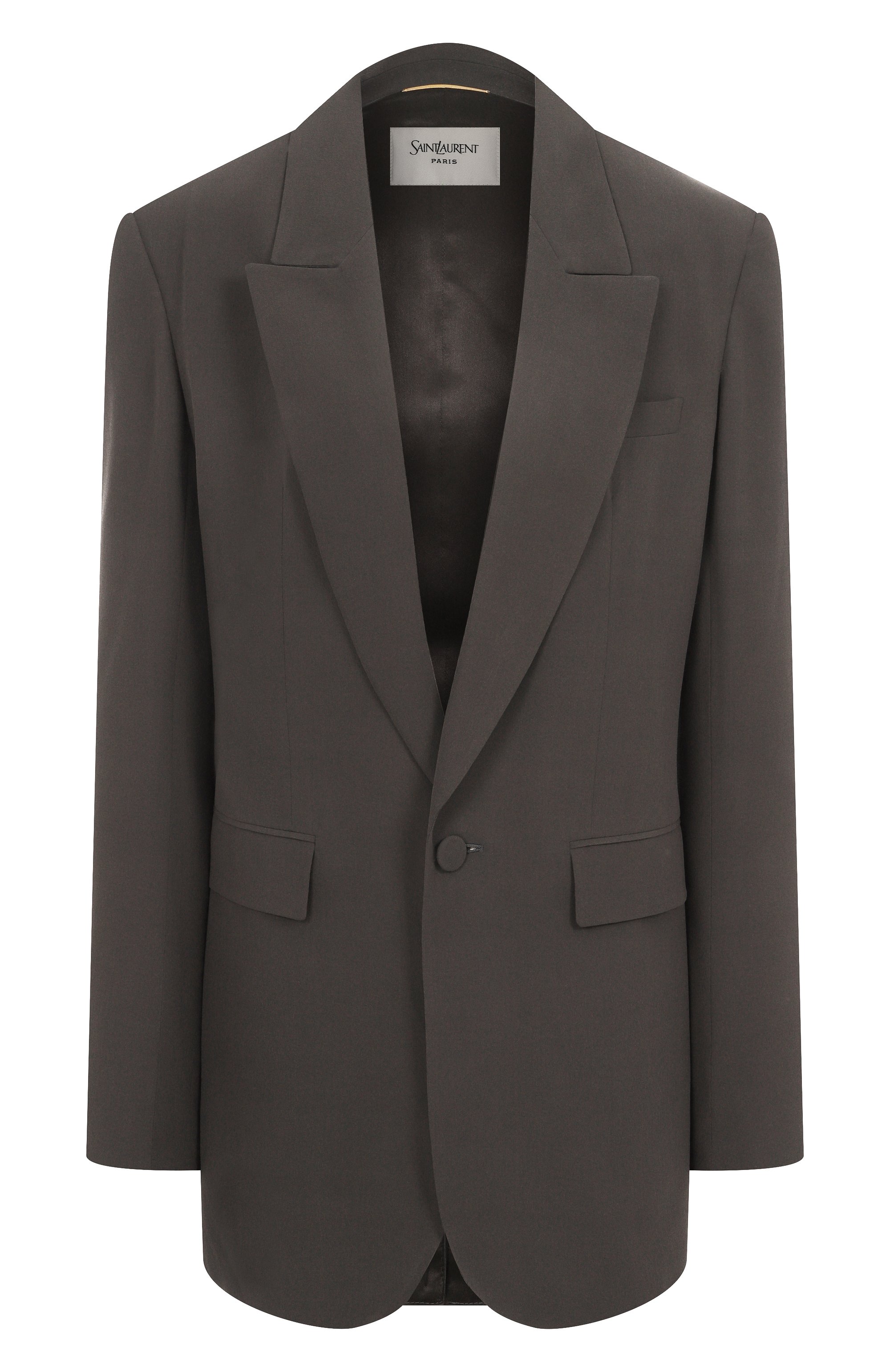 Шелковый жакет SAINT LAURENT, арт. 805576/Y7I21, фо�то 1