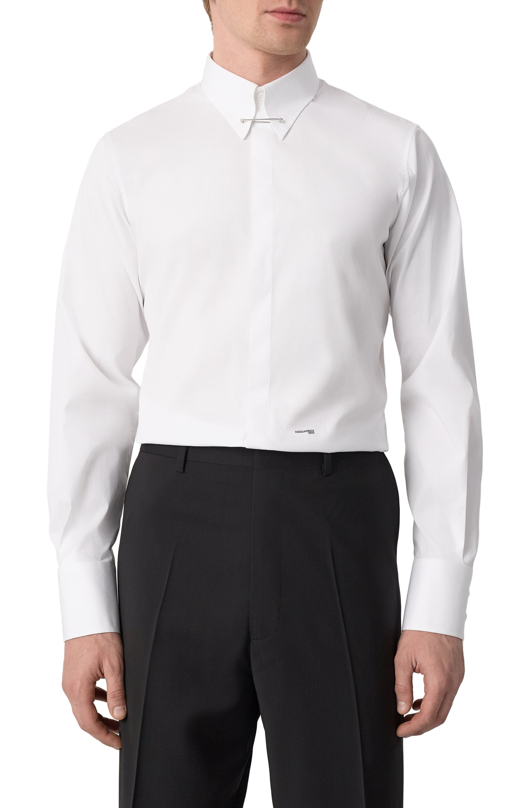 Хлопковая сорочка DSQUARED2, арт. S74DM0709/S44131, фото 3