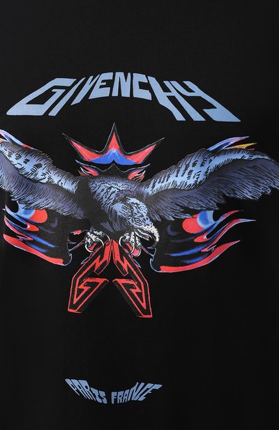 Хлопковая футболка GIVENCHY, арт. BM70PF3002, фото 5