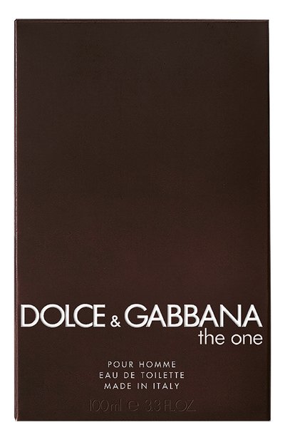 Туалетная вода the one for men (100ml) DOLCE & GABBANA, арт. 3423473021209, фото 3