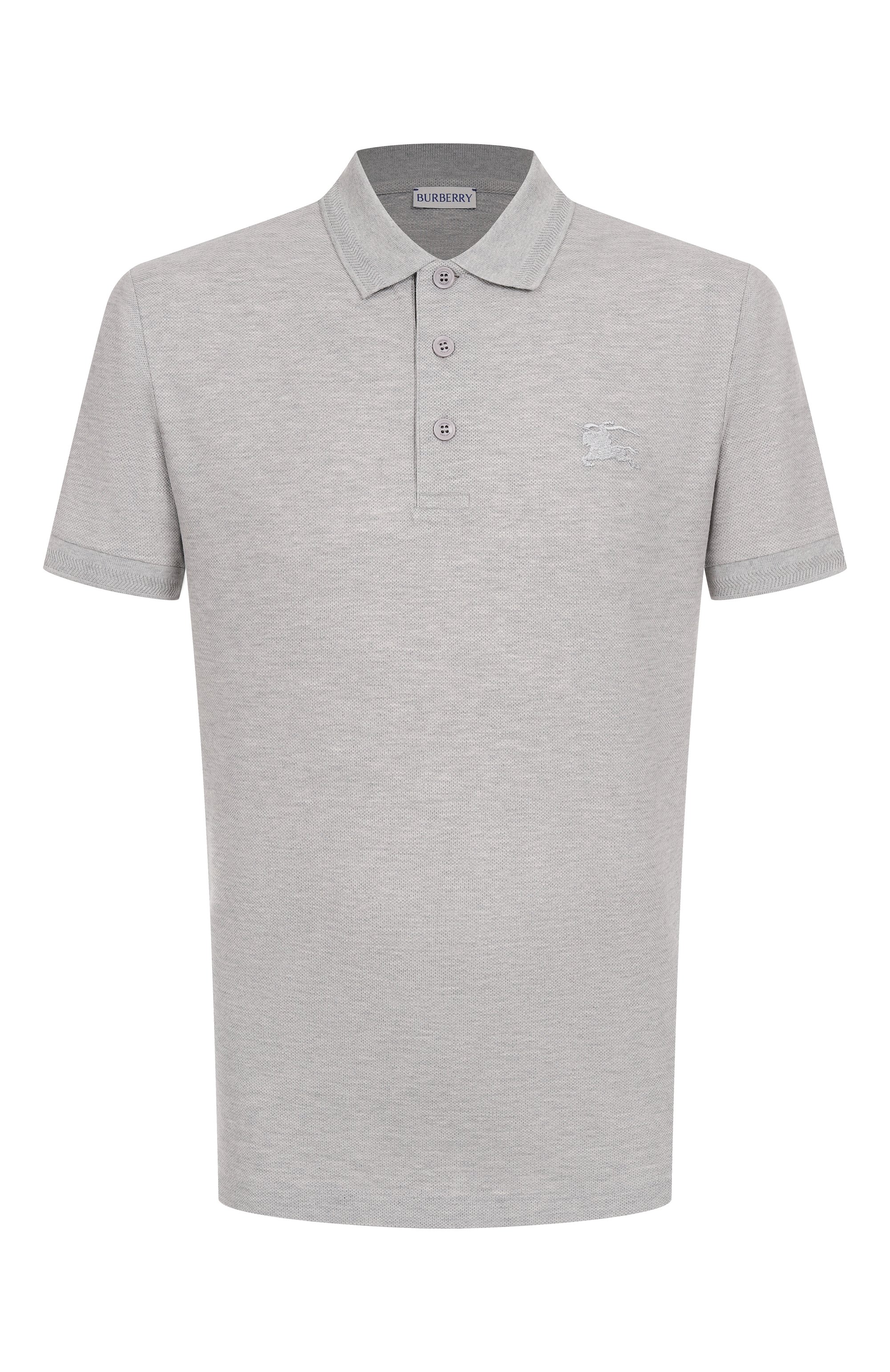 Хлопковое поло BURBERRY, арт. 8099168, фото 1