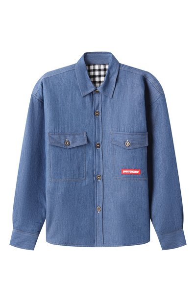 Джинсовая куртка-рубашка SPRAYGROUND, арт. SPY1260
