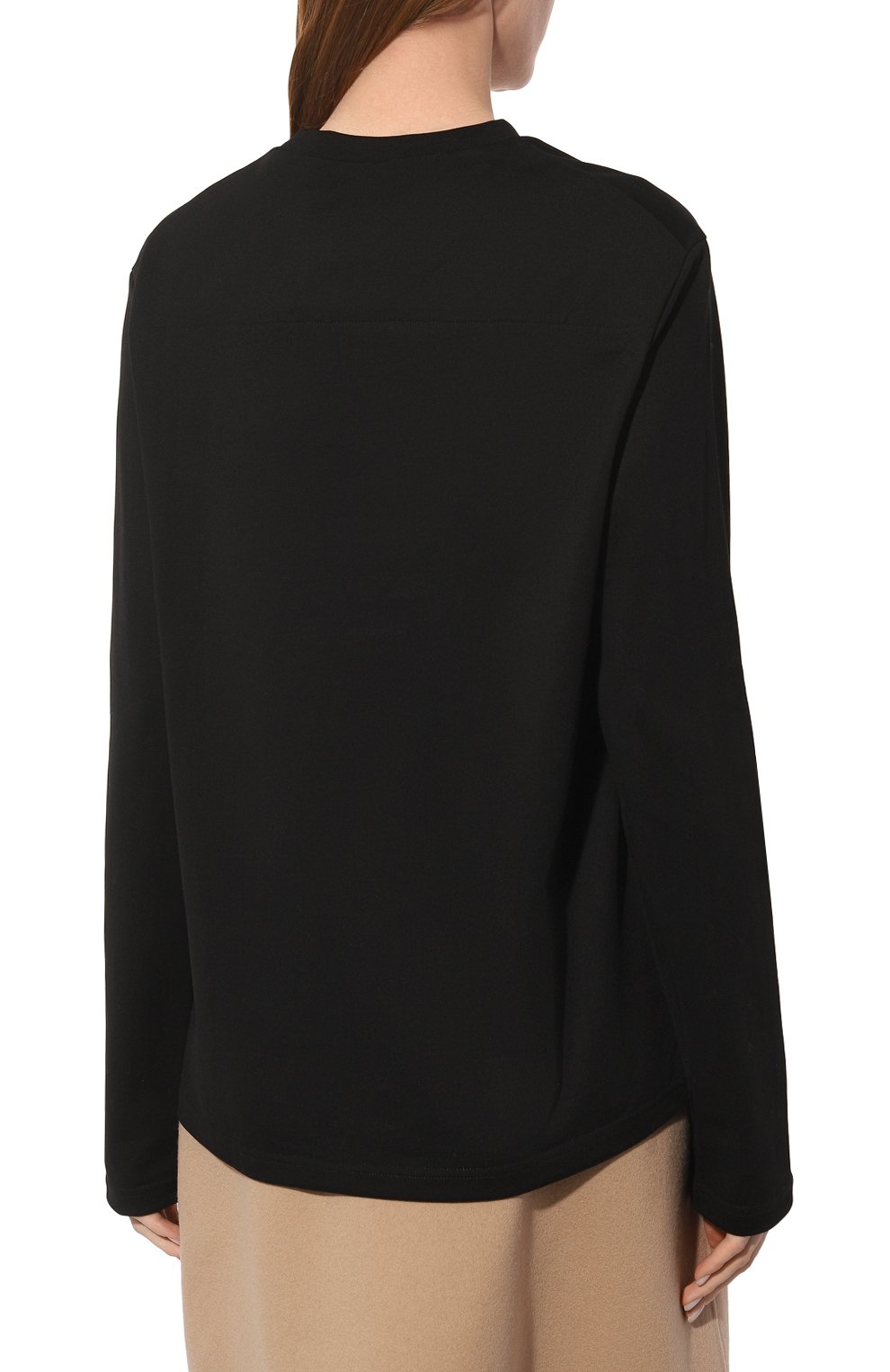 Хлопковый лонгслив JIL SANDER, арт. J02GC0110/J20073, фото 4